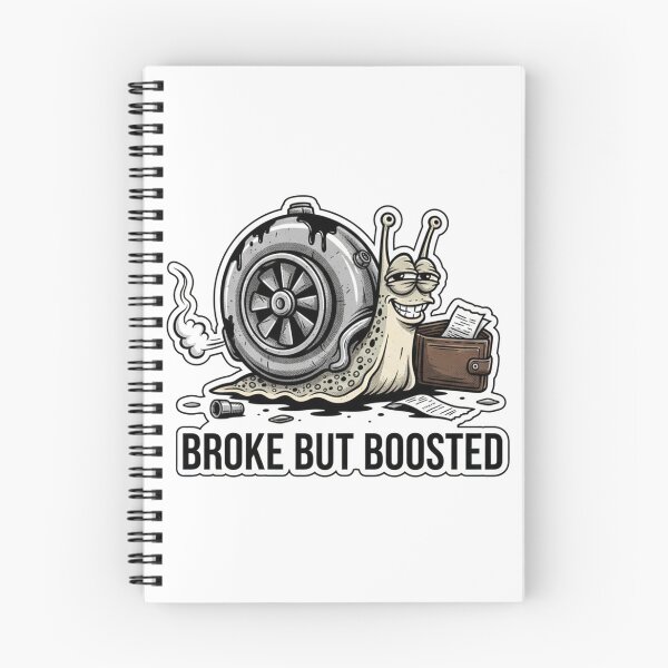 Item preview, Broke But Boosted designed and sold by Wrenchmark.