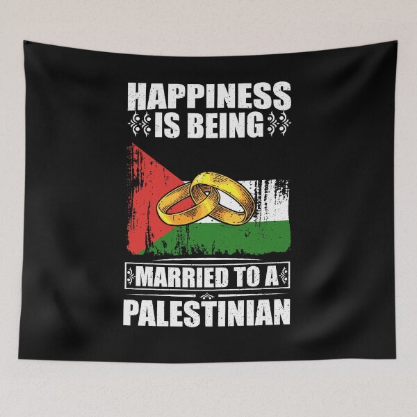 Item preview, Happiness Is Being Married To A Palestinian  designed and sold by GabbyKash.