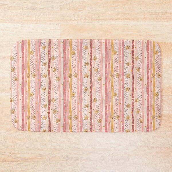 Item preview, Dusty Rose Stripes designed and sold by Dawne's Designs.