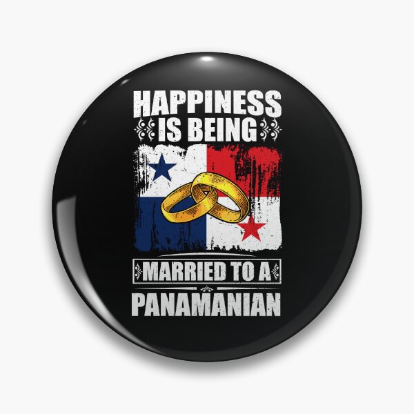 Item preview, Happiness Is Being Married To A Panamanian  designed and sold by GabbyKash.