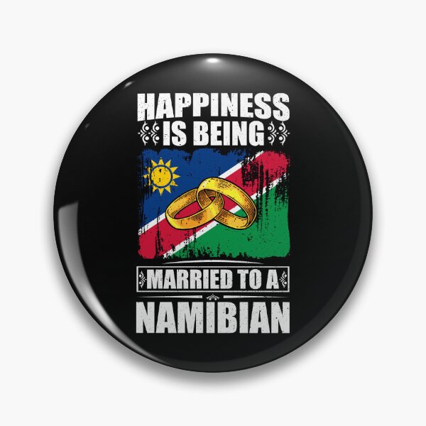 Item preview, Happiness Is Being Married To A Namibian  designed and sold by GabbyKash.