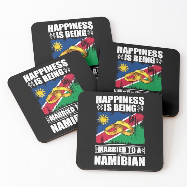 Item preview, Happiness Is Being Married To A Namibian  designed and sold by GabbyKash.