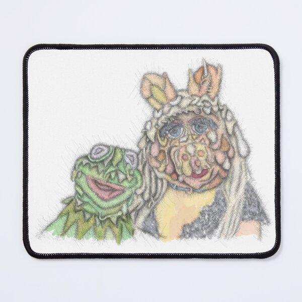 Item preview, Kermit and Miss Piggy abstract portrait designed and sold by liquid-print.