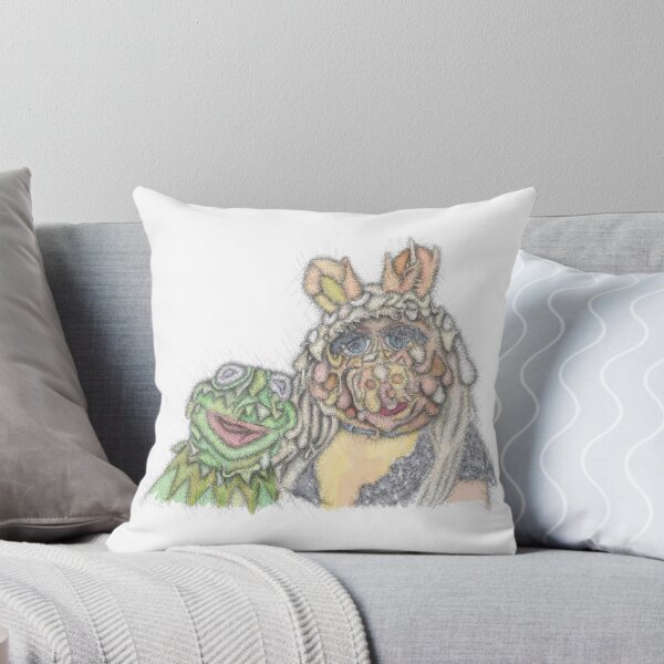 Item preview,  Kermit and Miss Piggy abstract portrait designed and sold by liquid-print.