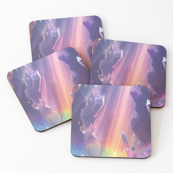 Item preview, Mystic Crystal Cavern with Rainbow Light designed and sold by Mobile Cases Store.