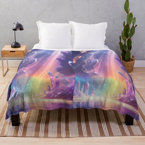 Item preview, Mystic Crystal Cavern with Rainbow Light designed and sold by Mobile Cases Store.
