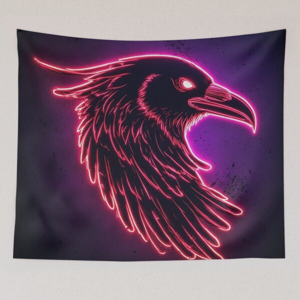 Item preview, The Glitch-God Raven designed and sold by David R Sawin The Architects Of Eden.
