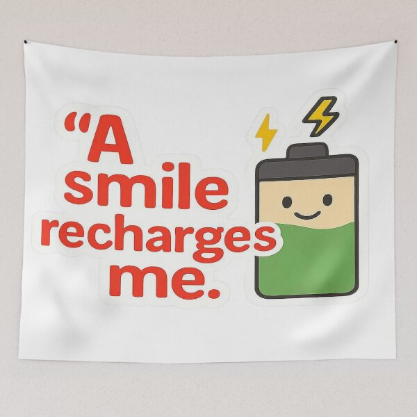 Item preview, A Smile Is My Power Source designed and sold by Korymaster.