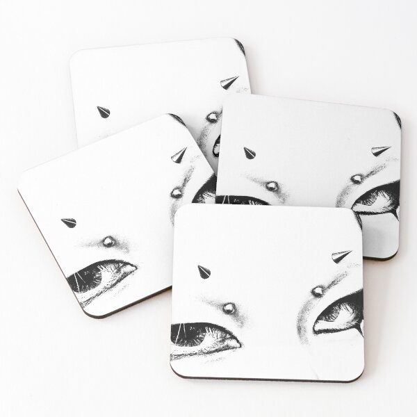 Item preview, Evil Eyes - Spiked Piercings Grunge Graphic designed and sold by marianndesigns.