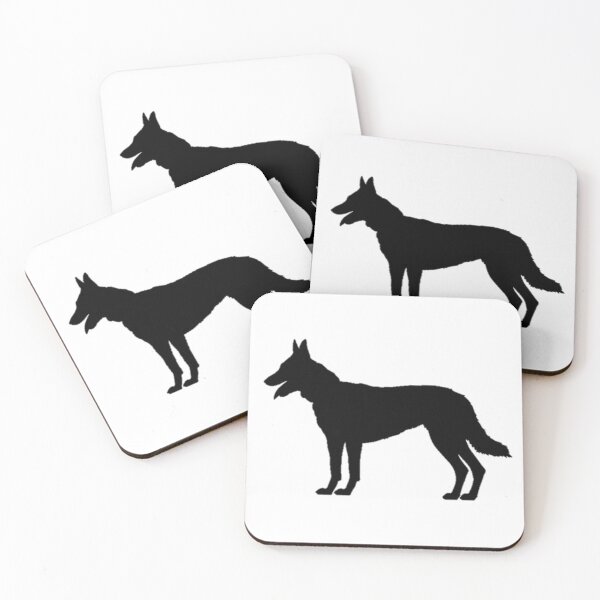 Item preview, Illustration of a Belgian Shepherd designed and sold by NoxLand.