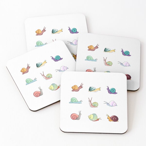 Item preview, Colorful Cute Friendly Snails designed and sold by ppjkxsapc99.