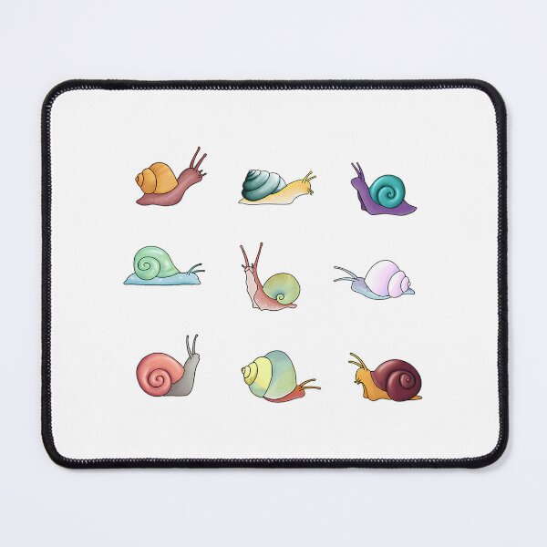 Item preview, Colorful Cute Friendly Snails designed and sold by ppjkxsapc99.
