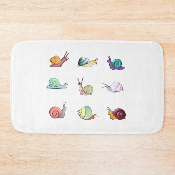 Item preview, Colorful Cute Friendly Snails designed and sold by ppjkxsapc99.