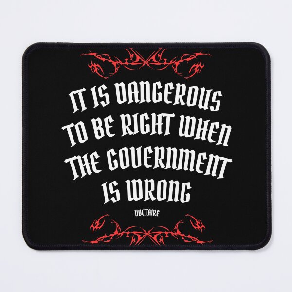 Item preview, It is dangerous to be right when the government is wrong designed and sold by jamesgerardking.