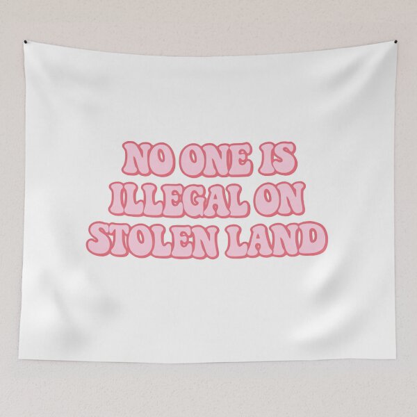 Item preview, No One Is Illegal On Stolen Land Antifa Resist Now Always designed and sold by SkeletonsDanger.