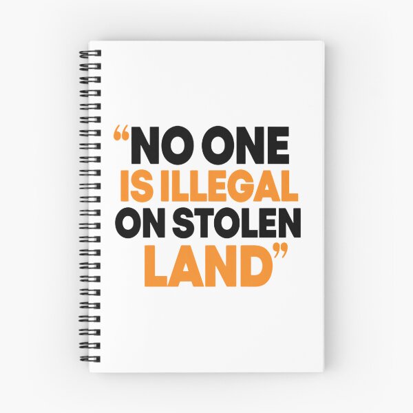 Item preview, No One Is Illegal On Stolen Land Resistance Against Trump Now designed and sold by SkeletonsDanger.
