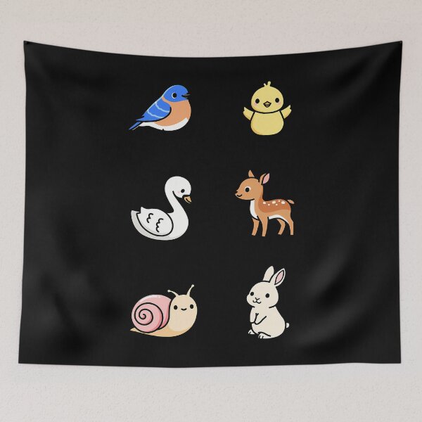 Item preview, Cute Spring Animals Duck Bunny designed and sold by ppjkxsapc99.