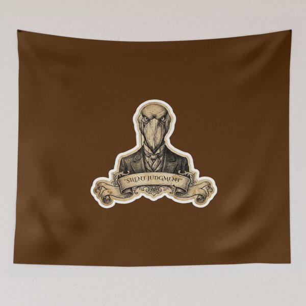 Item preview, Silent Judgment Shoebill - Sarcastic Victorian Office Bird designed and sold by Top-Tier Thinking .