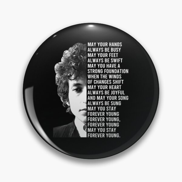Item preview, Bob Dylan Forever Young Lyrics designed and sold by ThaiShadows.