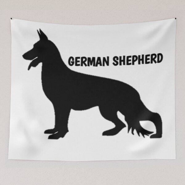 Item preview, Illustration of a German Shepherd designed and sold by NoxLand.