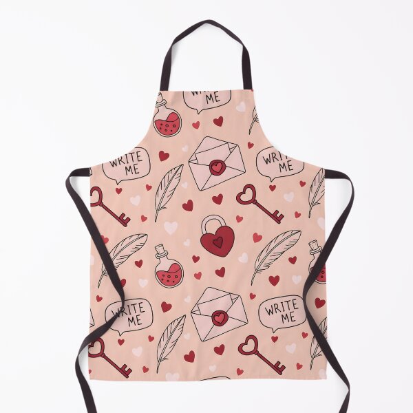Item preview, Cute Romantic Doodle Love Notes Pattern designed and sold by SimoCompany.