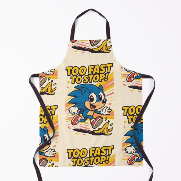 Item preview, Funny Speedy Blue Cartoon Character – Cute Kids Humor Art Design designed and sold by mbmstores.