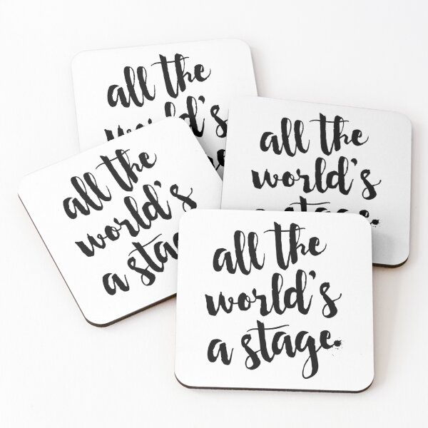 Item preview, All The Worlds A Stage Shakespeare designed and sold by ppjkxsapc99.
