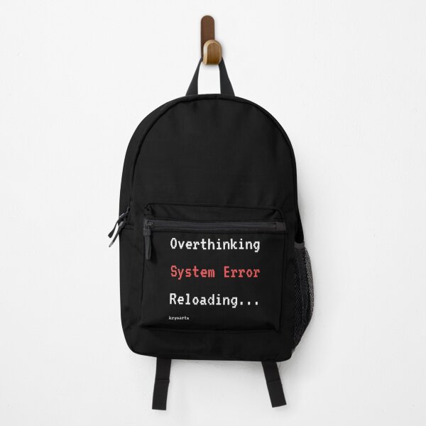 Item preview, ADHD Brain Overthinking System Error Retro Pixel Art designed and sold by kryoarts.