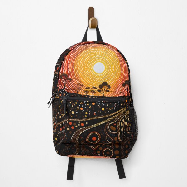 Item preview, Aboriginal Inspired Art - Nature and Sunset designed and sold by GrinGalore.