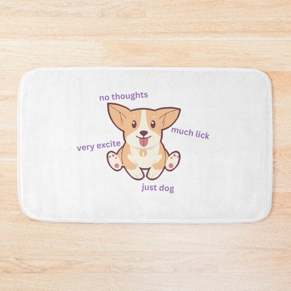 Item preview, No Thoughts Only Dog Meme designed and sold by ppjkxsapc99.