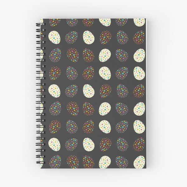 Item preview, Spotted Easter Eggs 1 - Spring Delight and Dark Grey designed and sold by Daniel Bevis Design.