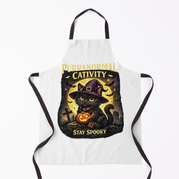 Item preview, Witch Cat Halloween T-Shirt – Cute Black Cat Witch Graphic Stay Spooky Shirt designed and sold by Mona3690.