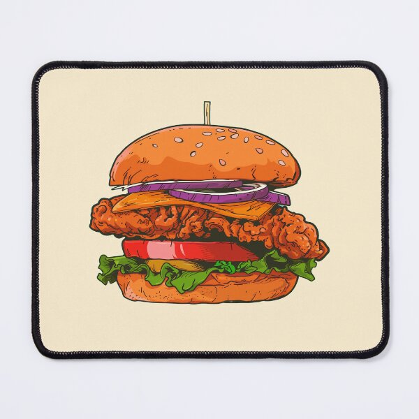 Item preview, Crispy Chicken burger designed and sold by sakurashorty.