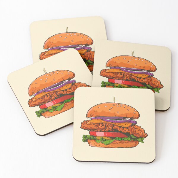 Item preview, Crispy Chicken burger designed and sold by sakurashorty.