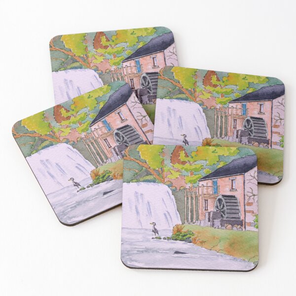 Item preview, Rutter Force Waterfall and Mill, Cumbria. designed and sold by John Ray.