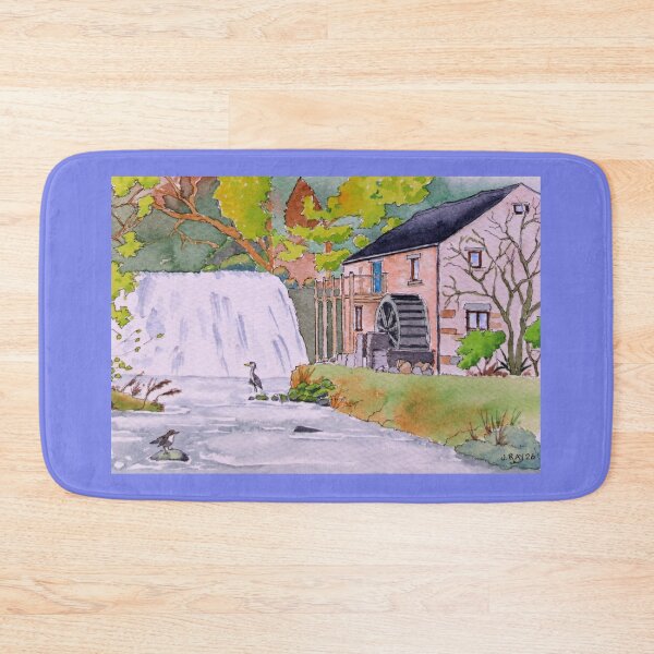 Item preview, Rutter Force Waterfall and Mill, Cumbria. designed and sold by John Ray.