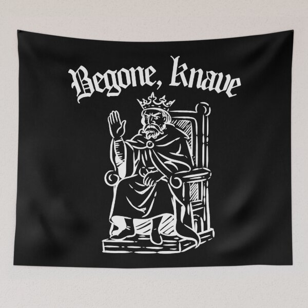 Item preview, Grumpy King Begone Knave designed and sold by SignumShop.