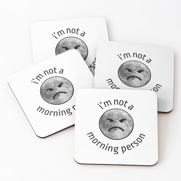 Item preview, i'm not a morning person designed and sold by Miki Neal.