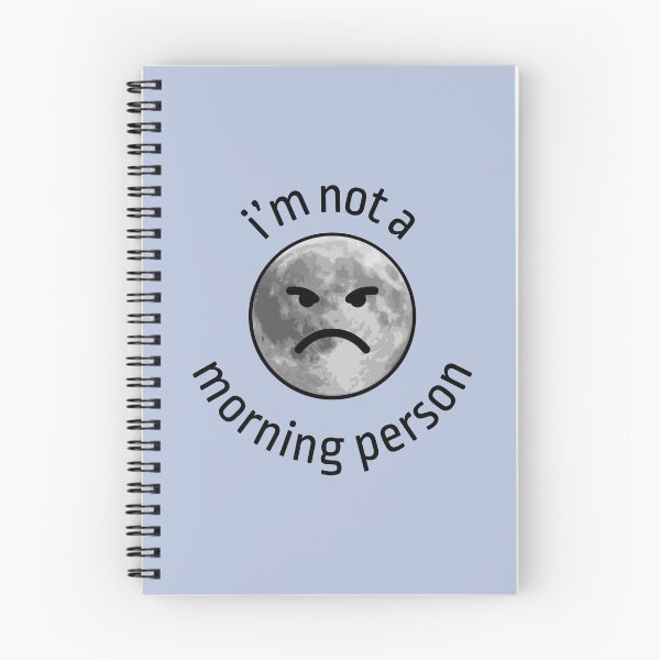 Item preview, i'm not a morning person designed and sold by Miki Neal.