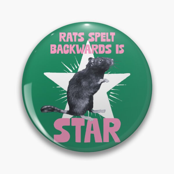 Item preview, Rats spelt backwards is STAR (green) designed and sold by MsGonzalez.
