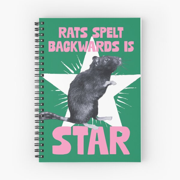 Item preview, Rats spelt backwards is STAR (green) designed and sold by MsGonzalez.