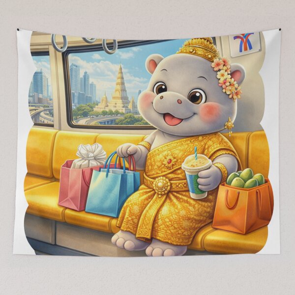 Item preview, Baby Hippo BTS designed and sold by Kinley's Korner.