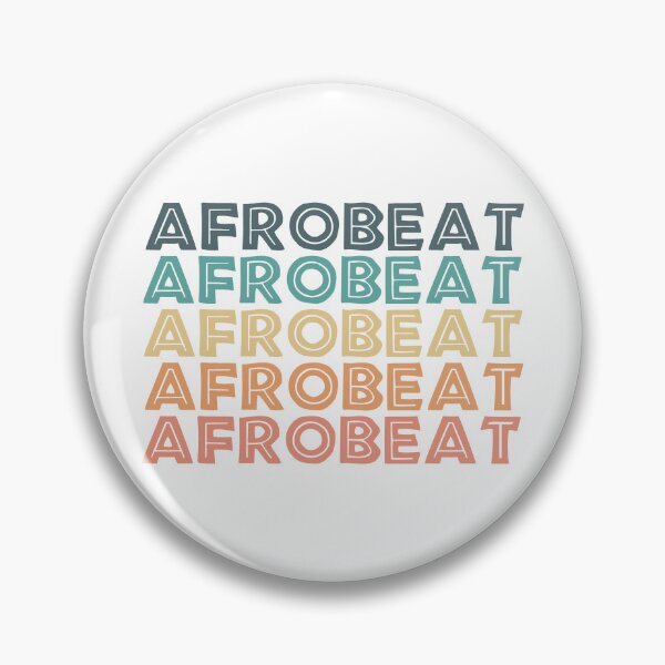 Item preview, Afrobeat Repeat | Retro Vintage Sunset Style Typography designed and sold by MammothArt.