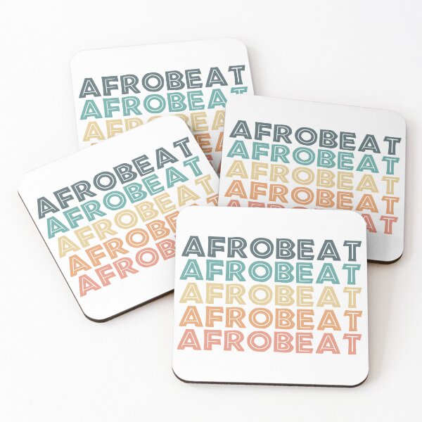 Item preview, Afrobeat Repeat | Retro Vintage Sunset Style Typography designed and sold by MammothArt.