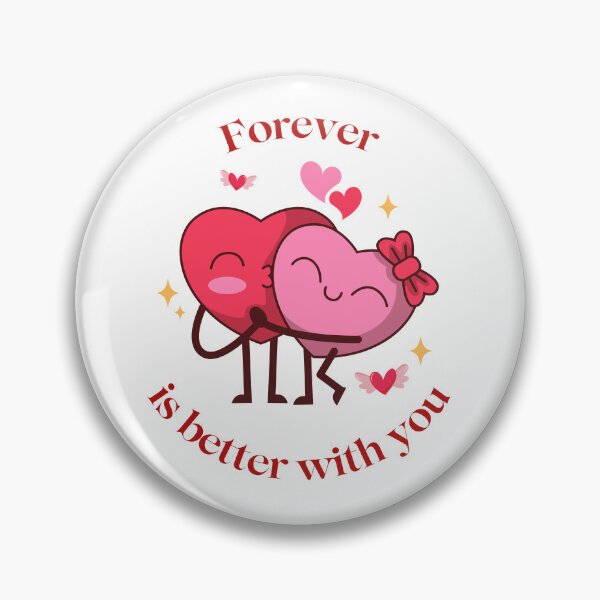 Item preview, Romantic love quote Forever is better with you designed and sold by PTB Art Design.
