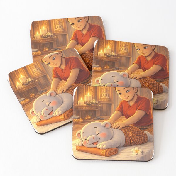 Item preview, Baby Hippo Massage designed and sold by Kinley's Korner.