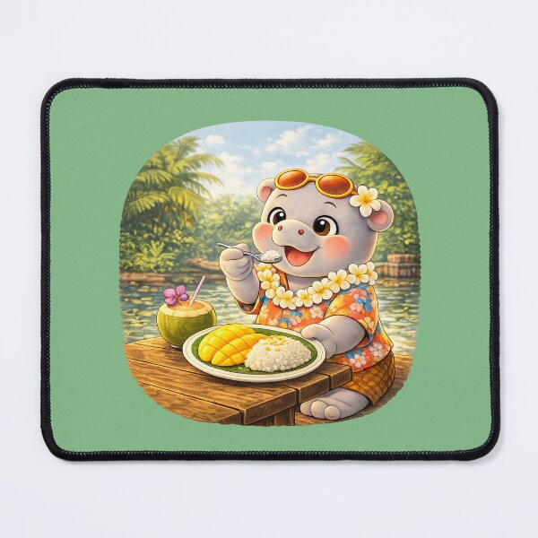 Item preview, Baby Hippo Mango Sticky Rice designed and sold by Kinley's Korner.