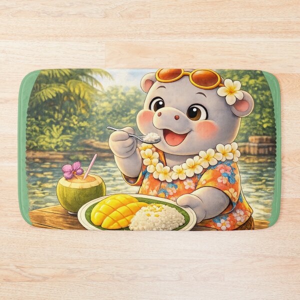 Item preview, Baby Hippo Mango Sticky Rice designed and sold by Kinley's Korner.