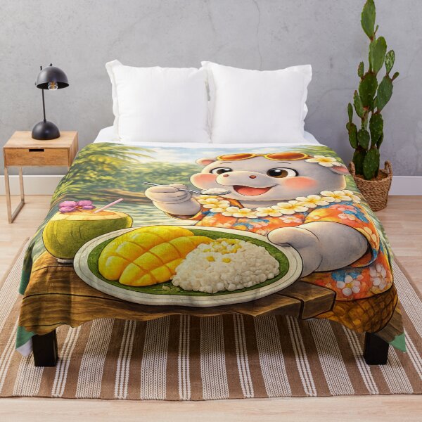 Item preview, Baby Hippo Mango Sticky Rice designed and sold by Kinley's Korner.