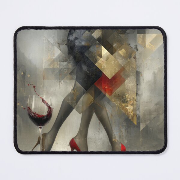 Item preview, Tango Dancers Legs "Liquid Rhythm" | Wine Art designed and sold by CodeDistilled.